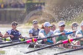 The Boat Race season 2016 -  The Cancer Research Women's Boat Race.
River Thames between Putney Bridge and Mortlake,
London SW15,

United Kingdom,
on 27 March 2016 at 14:21, image #257