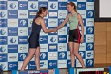 The Boat Race season 2017 - Crew Announcement and Weigh-In: In the 3 seat - Rebecca Esselstein, OUWBC, and Claire Lambe, CUWBC.
The Francis Crick Institute,
London NW1,

United Kingdom,
on 14 March 2017 at 11:25, image #23