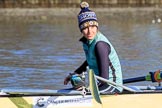 The Women's Boat Race season 2018 - fixture CUWBC vs. ULBC: OUWBC 5 seat "Ghost Ship" Thea Zabell.
River Thames between Putney Bridge and Mortlake,
London SW15,

United Kingdom,
on 17 February 2018 at 12:32, image #13