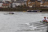 The Women's Boat Race season 2018 - fixture OUWBC vs. Molesey BC: OUWBC are extending their lead over Molesey.
River Thames between Putney Bridge and Mortlake,
London SW15,

United Kingdom,
on 04 March 2018 at 13:56, image #89