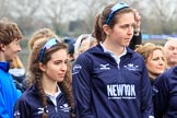 The Cancer Research UK Women's Boat Race 2018: The reserve boat toss - here, for Oxford's Osiris, cox Eleanor Shearer and 7 seat Olivia Pryer.
River Thames between Putney Bridge and Mortlake,
London SW15,

United Kingdom,
on 24 March 2018 at 14:54, image #62