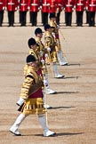 Trooping the Colour 2009: The five Drum Majors on parade, leading the Massed Bands..
Horse Guards Parade, Westminster,
London SW1,

United Kingdom,
on 13 June 2009 at 11:13, image #171