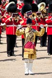 Trooping the Colour 2009: Drum Major M Godsman, Scots Guards..
Horse Guards Parade, Westminster,
London SW1,

United Kingdom,
on 13 June 2009 at 11:39, image #212