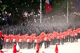 Trooping the Colour 2009: March Off - the footguards disappearing in a cloud of dust..
Horse Guards Parade, Westminster,
London SW1,

United Kingdom,
on 13 June 2009 at 12:15, image #269