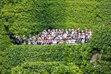 Trooping the Colour 2010: Spectators watching from the Admiralty Citadel, a war time, bomb-proop operations centre for the admiralty. The building is still used by the Ministry of Defence.

It is covered in ivy, making the structure appear leass bunker-like..
Horse Guards Parade, Westminster,
London SW1,
Greater London,
United Kingdom,
on 12 June 2010 at 10:52, image #45