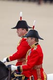 Trooping the Colour 2010: Riding onto the parade ground, in front Lt Col A F Matheson of Matheson, yr, behind him Lt Col A C Ford..
Horse Guards Parade, Westminster,
London SW1,
Greater London,
United Kingdom,
on 12 June 2010 at 11:02, image #73