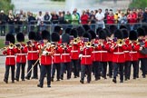 The Major General's Review 2011: Drum Major Tony Taylor, No. 7 Company Coldstream Guards, leading the Band of the Irish Guards..
Horse Guards Parade, Westminster,
London SW1,
Greater London,
United Kingdom,
on 28 May 2011 at 10:18, image #24