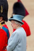 Trooping the Colour 2011: Close-up of HM The Queen during the March Past..
Horse Guards Parade, Westminster,
London SW1,
Greater London,
United Kingdom,
on 11 June 2011 at 11:46, image #294