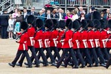 Trooping the Colour 2011: No. 6 Guard, No. 7 Company, Coldstream Guards, during the March Past..
Horse Guards Parade, Westminster,
London SW1,
Greater London,
United Kingdom,
on 11 June 2011 at 11:49, image #298