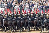 Trooping the Colour 2011: Household Cavalry, here The Blues and Royals, during the Ride Past..
Horse Guards Parade, Westminster,
London SW1,
Greater London,
United Kingdom,
on 11 June 2011 at 11:57, image #355