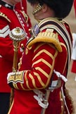 The Colonel's Review 2012: A Close-up view of the State Uniform and the attention to detail - here Drum Major T Taylor, No. 7 Company Coldstream Guards..
Horse Guards Parade, Westminster,
London SW1,

United Kingdom,
on 09 June 2012 at 10:16, image #33