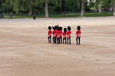 The Colonel's Review 2012: The "Keepers of the Ground" marching onto Horse Guards Parade to mark the positions for their sson to arrive guard on the parade ground..
Horse Guards Parade, Westminster,
London SW1,

United Kingdom,
on 09 June 2012 at 10:16, image #34