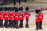 The Colonel's Review 2012: No. 5 Guard (1st Battalion Irish Guards) arriving at Horse Guards Parade..
Horse Guards Parade, Westminster,
London SW1,

United Kingdom,
on 09 June 2012 at 10:23, image #46