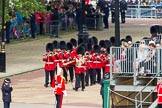 The Colonel's Review 2012: The Band of the Grenadier Guards on their way from the Mall towards Horse Guards Parade, led by Drum Major Stephen Staite..
Horse Guards Parade, Westminster,
London SW1,

United Kingdom,
on 09 June 2012 at 10:25, image #57