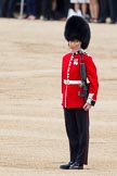 Trooping the Colour 2012: The Sentry on the Southern side of the Colour Sergeant Paul Baines, Guardsman Etherington..
Horse Guards Parade, Westminster,
London SW1,

United Kingdom,
on 16 June 2012 at 11:19, image #300