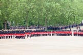 Trooping the Colour 2012: Divisions are now becoming visible at No. 4 and No. 5 Guard on the left..
Horse Guards Parade, Westminster,
London SW1,

United Kingdom,
on 16 June 2012 at 11:30, image #368