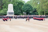 Trooping the Colour 2012: The divisons are now ready for the next phase of the parade, the March Past by the Foot Guards in slow and quick time. In the centre the Field Officer..
Horse Guards Parade, Westminster,
London SW1,

United Kingdom,
on 16 June 2012 at 11:31, image #372