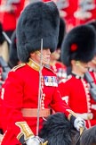 Trooping the Colour 2012: Close-up of the Major of the Parade, Major Mark Lewis, Welsh Guards..
Horse Guards Parade, Westminster,
London SW1,

United Kingdom,
on 16 June 2012 at 11:35, image #399