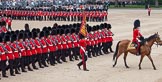 Trooping the Colour 2012: About to march past Her Majesty - the Major of the Parade, Major Mark Lewis, Welsh Guards, the Ensign, Second Lieutenant Hugo Codrington, carrying the Colour, and the guards divisions..
Horse Guards Parade, Westminster,
London SW1,

United Kingdom,
on 16 June 2012 at 11:36, image #412