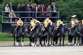 Trooping the Colour 2012: The Mounted Bands of the Household Cavalry during the March Past..
Horse Guards Parade, Westminster,
London SW1,

United Kingdom,
on 16 June 2012 at 11:41, image #464