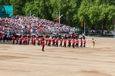 The Colonel's Review 2013: Senior Drum Major Matthew Betts, Grenadier Guards, leading the Band of the Coldstream Guards..
Horse Guards Parade, Westminster,
London SW1,

United Kingdom,
on 08 June 2013 at 10:15, image #54