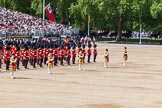 The Colonel's Review 2013: The Massed Bands are ready and in position, with the five Drum Majors in front..
Horse Guards Parade, Westminster,
London SW1,

United Kingdom,
on 08 June 2013 at 10:39, image #183