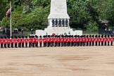 The Colonel's Review 2013: Welsh Guards standing in front of the Guards Memorial..
Horse Guards Parade, Westminster,
London SW1,

United Kingdom,
on 08 June 2013 at 10:39, image #184