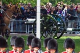 The Colonel's Review 2013: The King's Troop Royal Horse Artillery arrives, and will take position between No. 1 Guard and St. James's Park..
Horse Guards Parade, Westminster,
London SW1,

United Kingdom,
on 08 June 2013 at 10:40, image #190