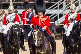 The Colonel's Review 2013: Leading the Royal Procession, Brigade Major Household Division Lieutenant Colonel Simon Soskin, Grenadier Guards..
Horse Guards Parade, Westminster,
London SW1,

United Kingdom,
on 08 June 2013 at 10:57, image #254