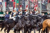 The Colonel's Review 2013: Four Troopers of The Blue and Royals (Royal Horse Guards and 1st Dragoons).
Horse Guards Parade, Westminster,
London SW1,

United Kingdom,
on 08 June 2013 at 11:00, image #292