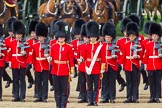 The Colonel's Review 2013: Captain F O Lloyd-George gives the orders for No. 1 Guard (Escort for the Colour),1st Battalion Welsh Guards to move into close order..
Horse Guards Parade, Westminster,
London SW1,

United Kingdom,
on 08 June 2013 at 11:15, image #481