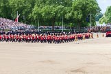 The Colonel's Review 2013: The Massed Bands, led by the five Drum Majors, during the March Past..
Horse Guards Parade, Westminster,
London SW1,

United Kingdom,
on 08 June 2013 at 11:30, image #606