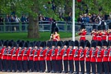 Major General's Review 2013: Drum Major D P Thomas, Grenadier Guards, leading the Band of the Grenadier Guards onto Horse Guards Parade..
Horse Guards Parade, Westminster,
London SW1,

United Kingdom,
on 01 June 2013 at 10:26, image #90