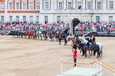 Major General's Review 2013: The 'Royal Procession' at the first rehearsal for Trooping the Colour..
Horse Guards Parade, Westminster,
London SW1,

United Kingdom,
on 01 June 2013 at 11:00, image #264