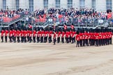 Major General's Review 2013: The Escort to the Colour performing a 90-degree-turn..
Horse Guards Parade, Westminster,
London SW1,

United Kingdom,
on 01 June 2013 at 11:22, image #416