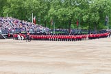 Major General's Review 2013: The March Past in Quick Time - No.1 Guard, the Escort to the Colour, following the Field Officer and the Major of the Parade..
Horse Guards Parade, Westminster,
London SW1,

United Kingdom,
on 01 June 2013 at 11:41, image #532