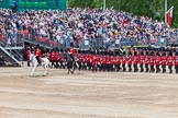 Major General's Review 2013: The March Past in Quick Time - No.1 Guard, the Escort to the Colour, following the Field Officer and the Major of the Parade..
Horse Guards Parade, Westminster,
London SW1,

United Kingdom,
on 01 June 2013 at 11:41, image #534