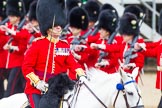 Major General's Review 2013: The March Past in Quick Time-The Field Officer in Brigade Waiting, Lieutenant Colonel Dino Bossi, Welsh Guards..
Horse Guards Parade, Westminster,
London SW1,

United Kingdom,
on 01 June 2013 at 11:42, image #535