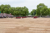 Major General's Review 2013: The March Past in Quick Time - the guards perform another ninety-degree-turn..
Horse Guards Parade, Westminster,
London SW1,

United Kingdom,
on 01 June 2013 at 11:40, image #530