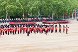 Major General's Review 2013: At the end of the March Past in Quick Time, all five guards on the northern side of Horse Guards Parade peform a ninety-degree-turn at the same time..
Horse Guards Parade, Westminster,
London SW1,

United Kingdom,
on 01 June 2013 at 11:47, image #558