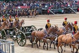 Major General's Review 2013: The Ride Past - the King's Troop Royal Horse Artillery, here two of the WWI 13-pounder field guns..
Horse Guards Parade, Westminster,
London SW1,

United Kingdom,
on 01 June 2013 at 11:56, image #642