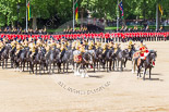 Trooping the Colour 2013: The Mounted Bands of the Household Cavalry during the Ride Past. Image #707, 15 June 2013 11:56 Horse Guards Parade, London, UK