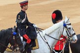 during Trooping the Colour {iptcyear4}, The Queen's Birthday Parade at Horse Guards Parade, Westminster, London, 9 June 2018, 09:28.