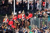 during Trooping the Colour {iptcyear4}, The Queen's Birthday Parade at Horse Guards Parade, Westminster, London, 9 June 2018, 10:58.