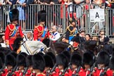 during Trooping the Colour {iptcyear4}, The Queen's Birthday Parade at Horse Guards Parade, Westminster, London, 9 June 2018, 10:58.