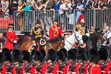 during Trooping the Colour {iptcyear4}, The Queen's Birthday Parade at Horse Guards Parade, Westminster, London, 9 June 2018, 10:58.