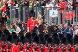 during Trooping the Colour {iptcyear4}, The Queen's Birthday Parade at Horse Guards Parade, Westminster, London, 9 June 2018, 10:58.