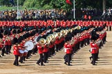 during Trooping the Colour {iptcyear4}, The Queen's Birthday Parade at Horse Guards Parade, Westminster, London, 9 June 2018, 11:08.