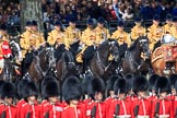 during Trooping the Colour {iptcyear4}, The Queen's Birthday Parade at Horse Guards Parade, Westminster, London, 9 June 2018, 11:10.