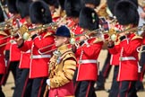 during Trooping the Colour {iptcyear4}, The Queen's Birthday Parade at Horse Guards Parade, Westminster, London, 9 June 2018, 11:10.